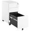 Bridget-Malikia 30cm Wide 3 -Drawer Mobile Solid Wood File Cabinet-547477262