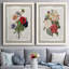 Botanical Bouquet Anemone - Toile encadrée de qualité supérieure - prête à être accrochée-1796306416-1796306417