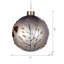 Ornement boule de verre à paillettes