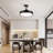 41.96'' Ceiling Fan with LED Lights