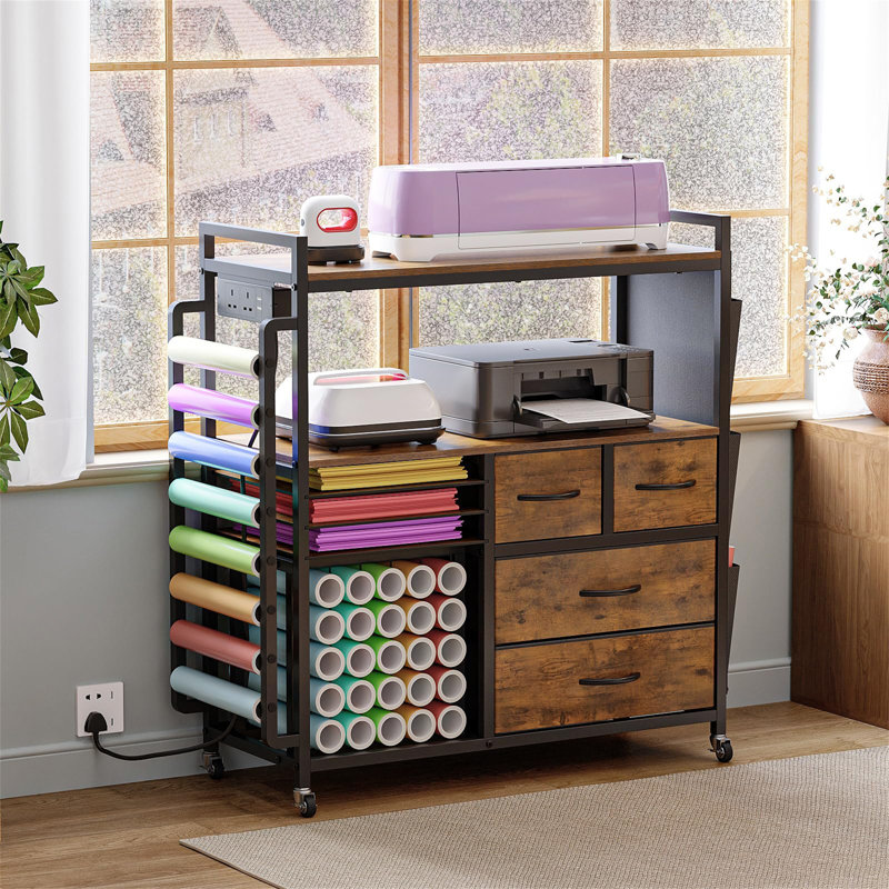 Craft Storage Rolling Cart