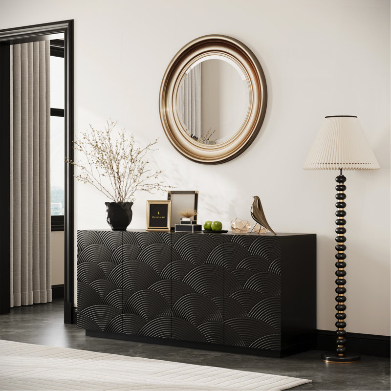 Buffet en bois avec 4 portes Stella