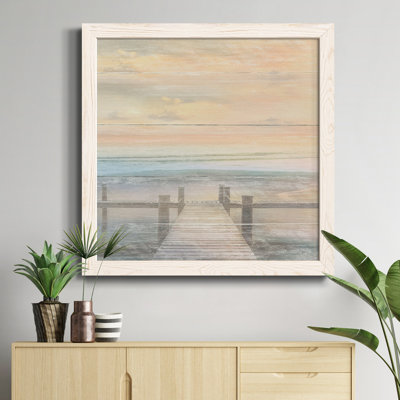 Lush Valley I - Peinture sur toile encadrée
