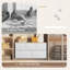 Chest of Drawers with 5 Fabric Drawers-955125628