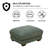 37" Wide Corduroy Living Room Upholstered Ottoman-97791724