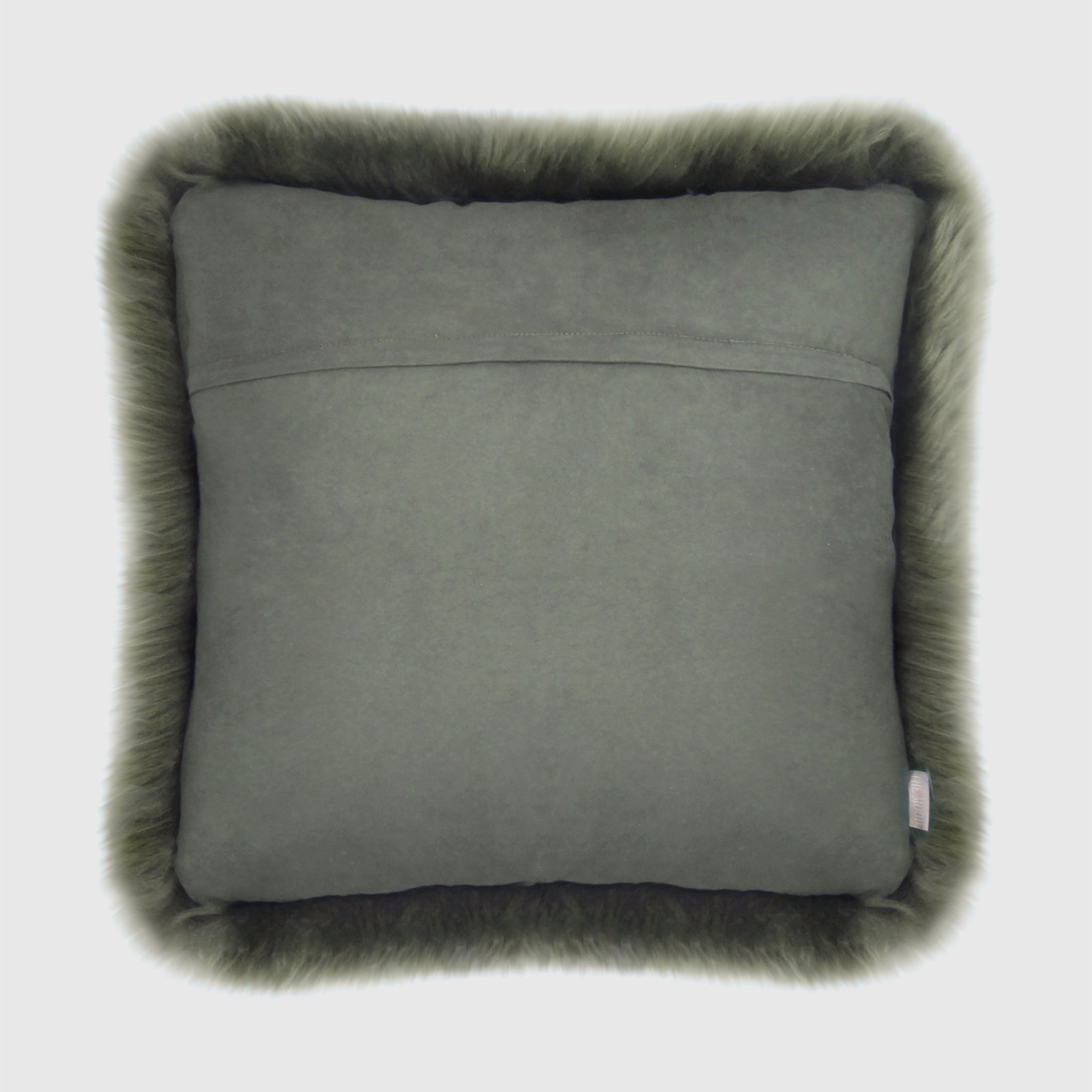 Fieldman Leather Throw Pillow, Cypress