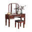 Ensemble coiffeuse et tabouret Nordheim-607815436