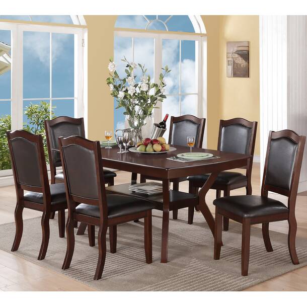 Winston Porter Wegman Solid Wood Dining Table | Wayfair