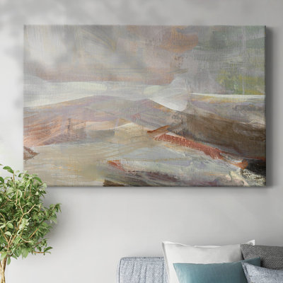 «Distant Canyon», toile tendue avec châssis
