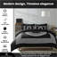 Polyester Geometric Duvet Cover Set with Pillowcases Included-119698027-119698030
