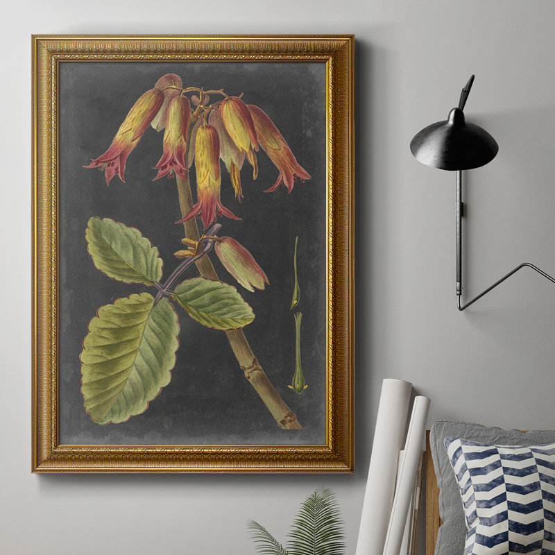 Toile encadrée de qualité supérieure Dramatic Tropicals III - prête à être accrochée, H 27 po x l 18 po x P 2,5 po