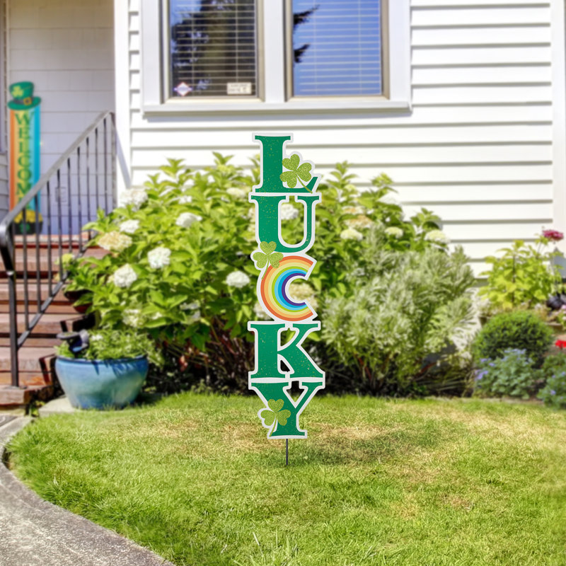 Piquet de jardin en métal Lucky