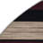 HorizontalStripes Black Indoor and Outdoor Area Rug-1064745050