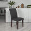 Chaise de salle à manger rembourrée (ensemble-2)-1930663125