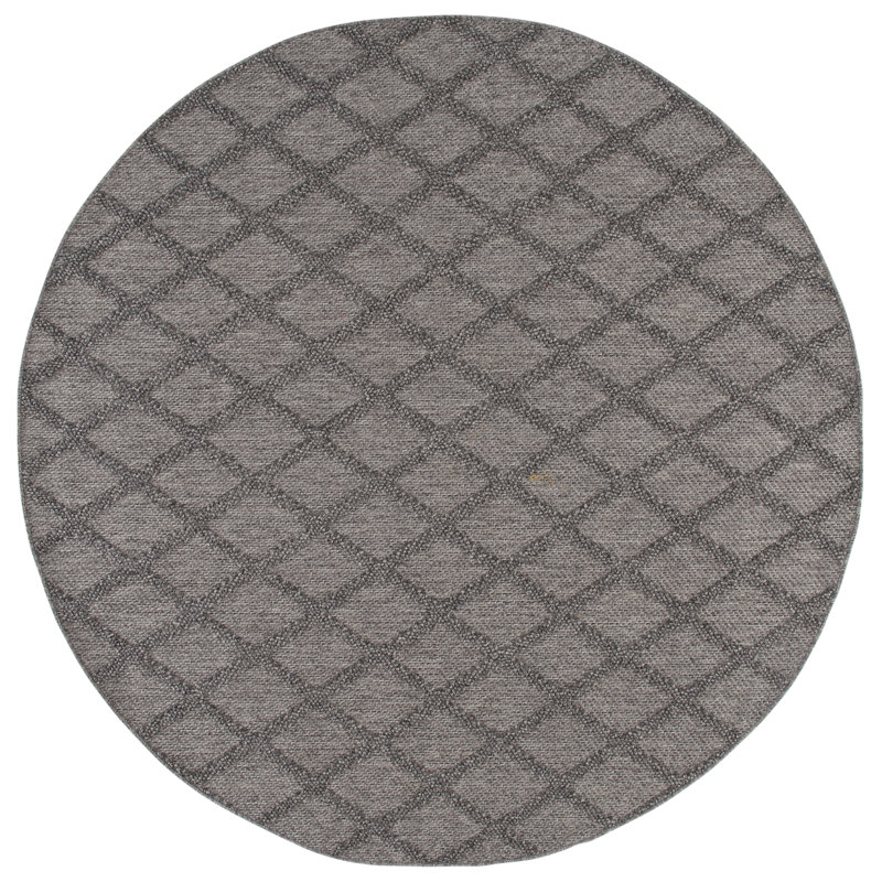 Highland 950 Performance Geometric Rug, Round 6'7"