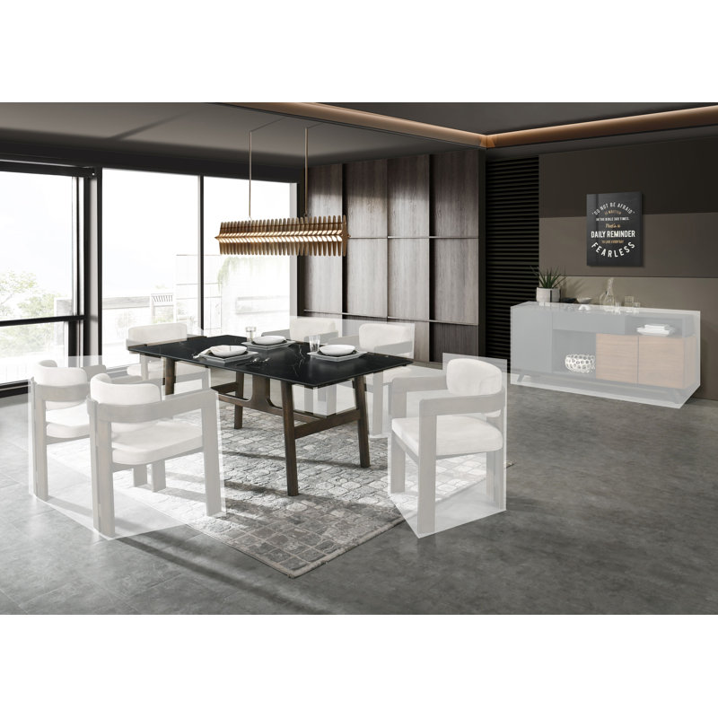 Braden Rectangular 71'' L x 35'' W