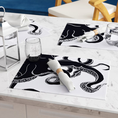 Synthia Polyester Animals/Nature Rectangle Placemat