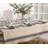 Banded Desing Stripe Cotton Tablecloth-177599206