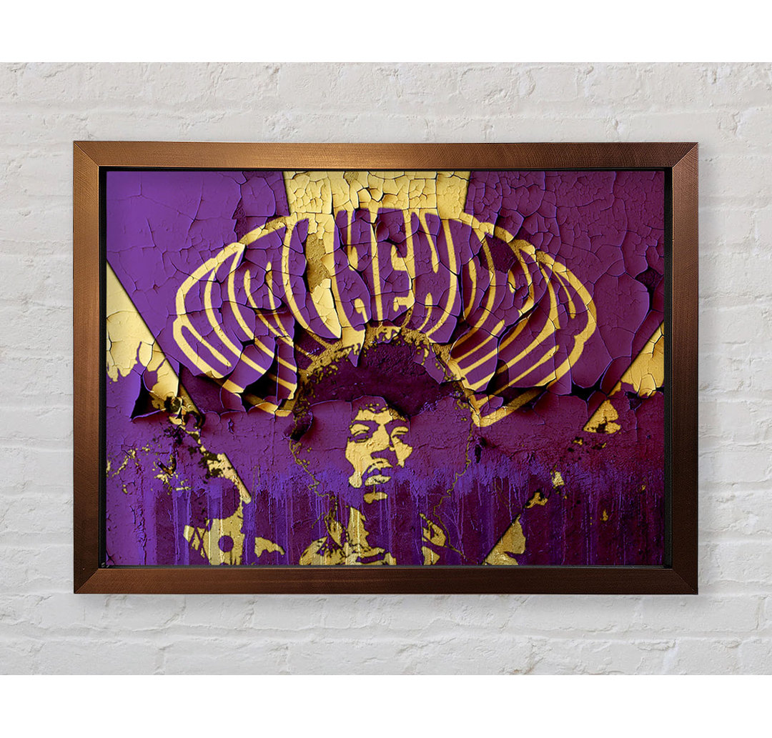 Jimi Hendrix Purple Haze - Druck