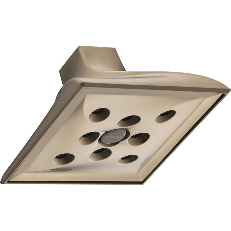 Virage® Raincan Showerhead with H2OKinetic® Technology, Brushed Nickel