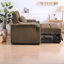 Canapés multifonctionnels avec rangement, canapé-lit moderne en bois pour la maison
