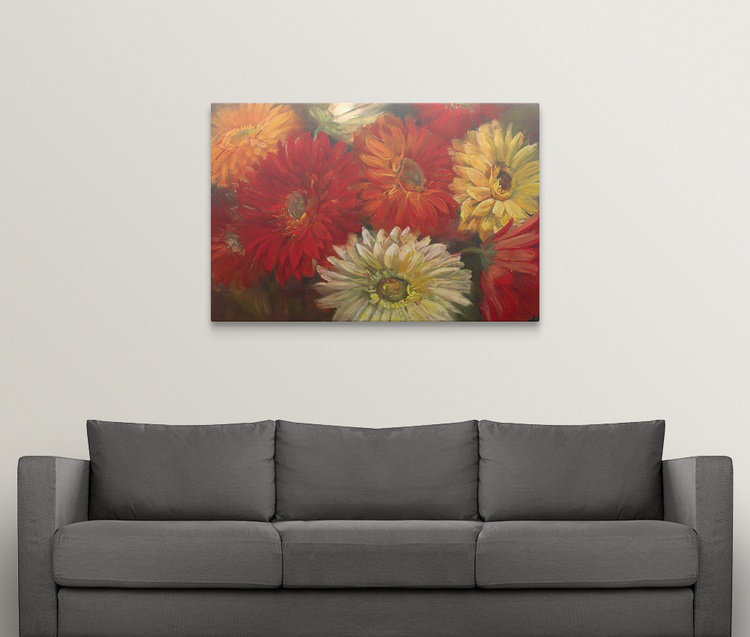 «Gardeners Still Life» - reproduction, H 32 po x l 48 po x P 1,5 po, Toile