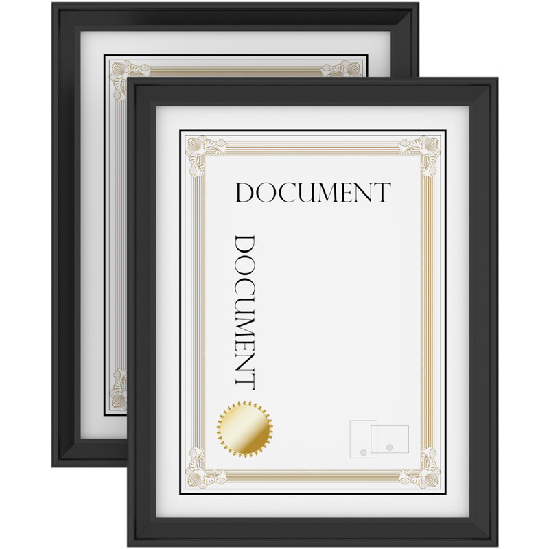 Picture Frame - Set of 2, Black