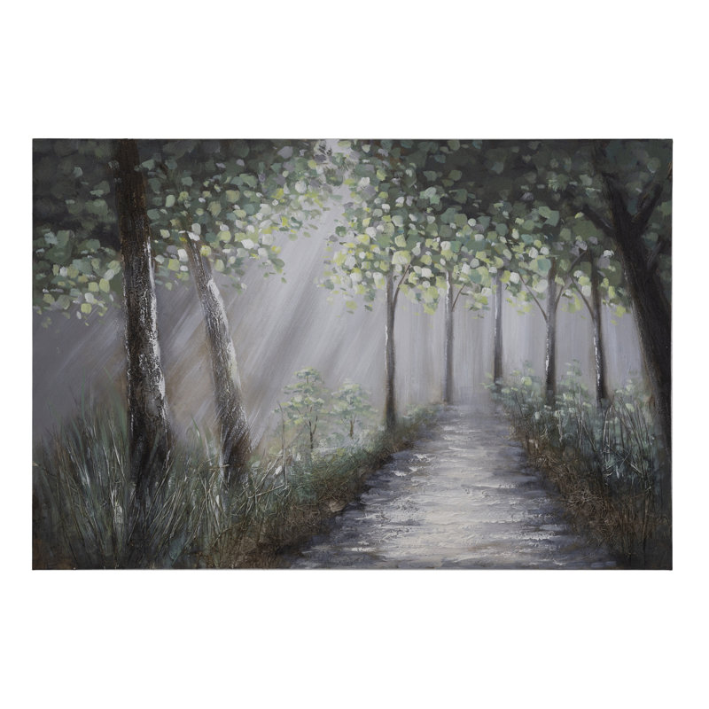 " Lighted Path I " Painting Print