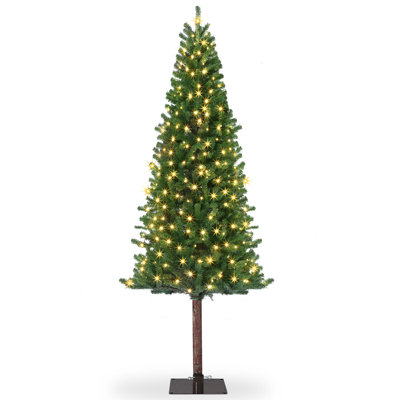 6ft Prelit Artificial Christmas Tree With Lights
