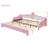 Twin Extending Daybed With LED Lights, Modern Upholstered Princess Daybed-223971424