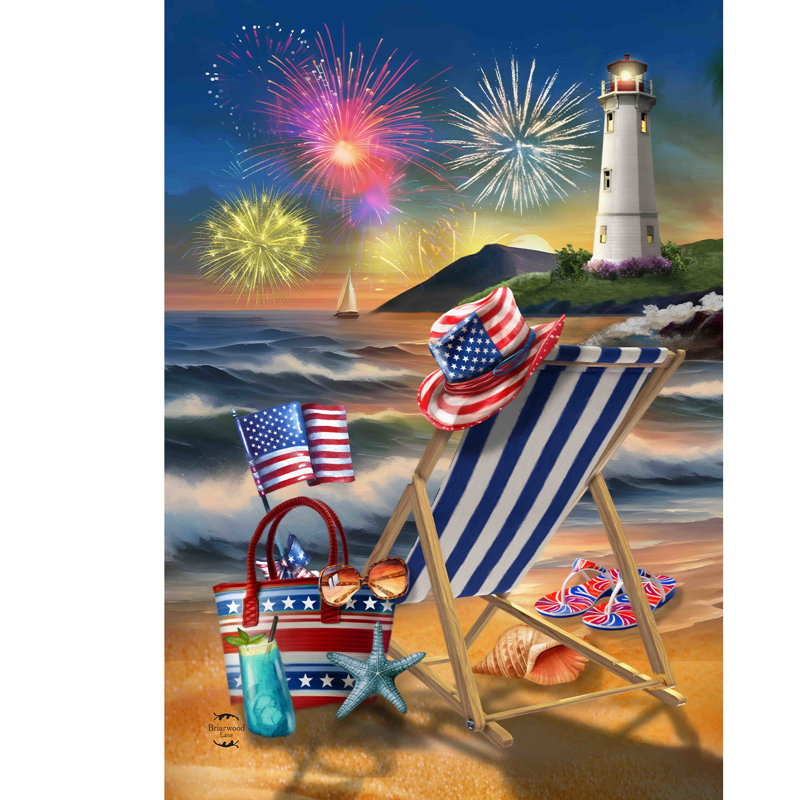 Oceanside Fireworks House Flag