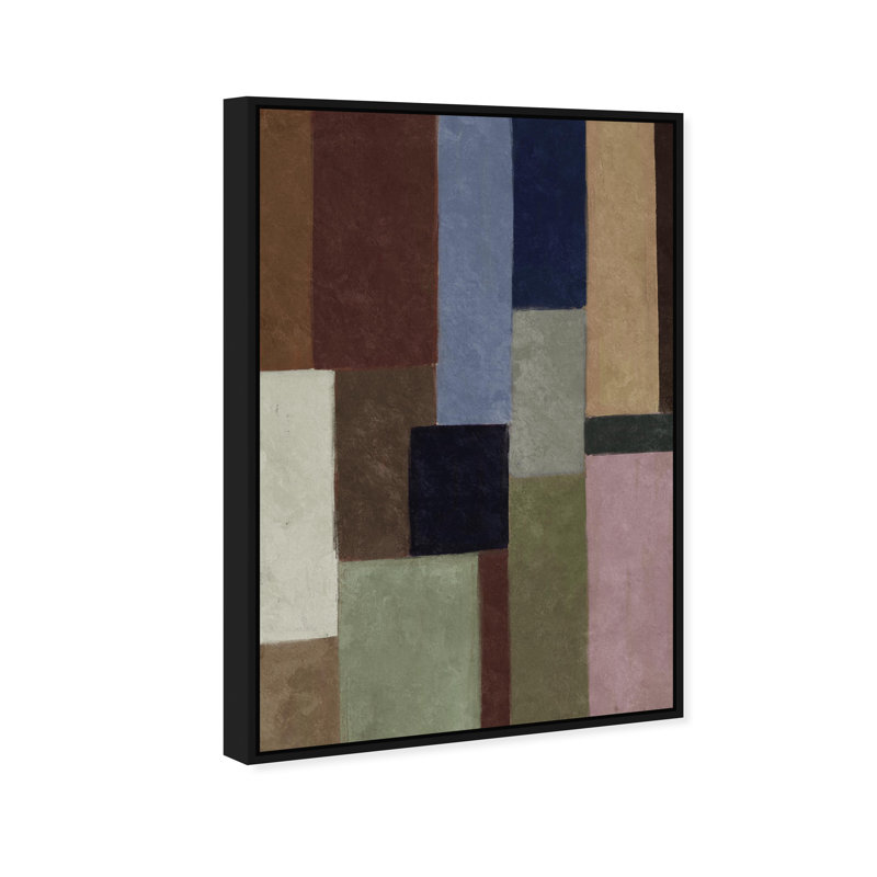Perfect Fit II Print by Oliver Gal, 25" H x 17" W, Black Floater Frame