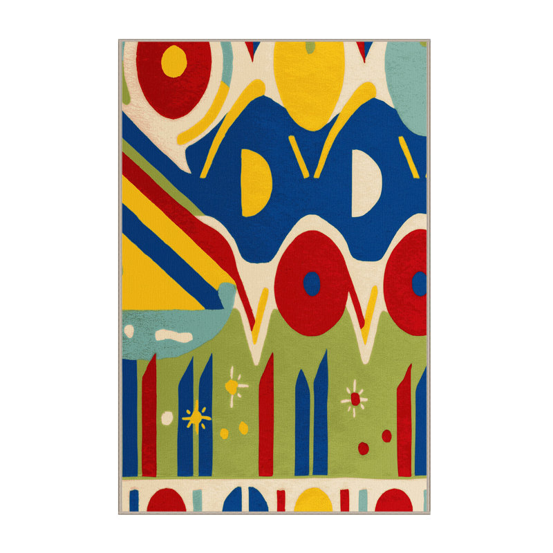 Vibrant Zing Rug, Rectangle 5' x 8'