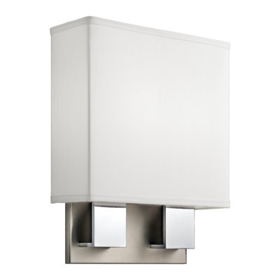Plafonnier encastré 2 lumières Dodie