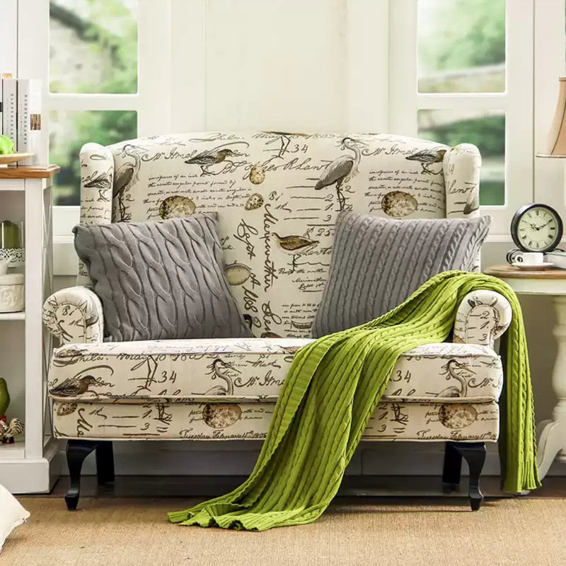 American Light Luxury Retro Sofa