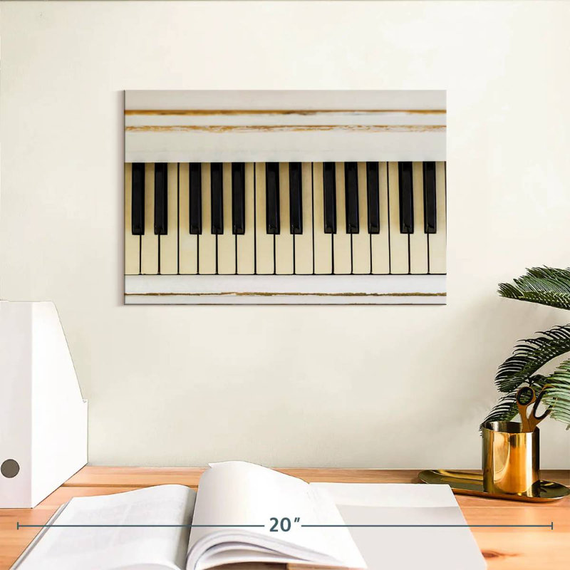 Abarca Old Piano, H 8 po x l 12 po