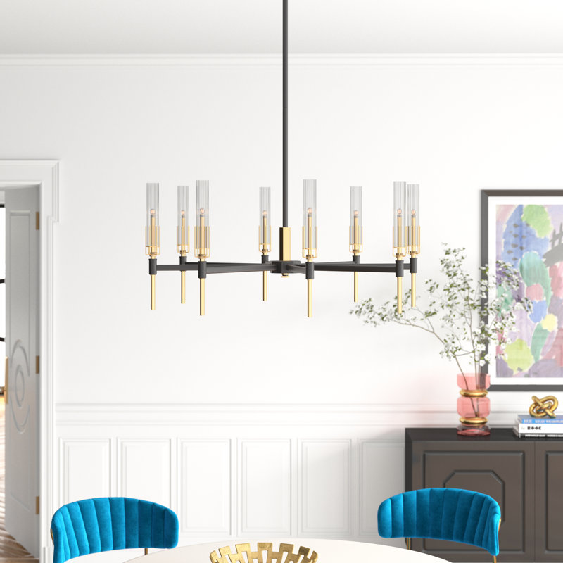 Kyla 8 - Light Dimmable Sputnik Sphere Chandelier