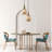 7"W Bayarmaa Textured Glass Bell-Shaped Pendant Lamp-979442805