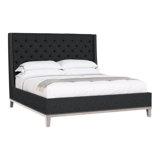 Michael Weiss Solid Wood Wingback Bed
