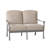 Casa 53.25'' Wide Aluminum Loveseat with Cushions-26092585-26092570