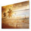 «Beautiful Palms at the Caribbean Beach» - reproduction-34273584-34273585