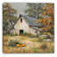 «Weathered Barn in Autumn», art mural sur toile tendue-1241161265