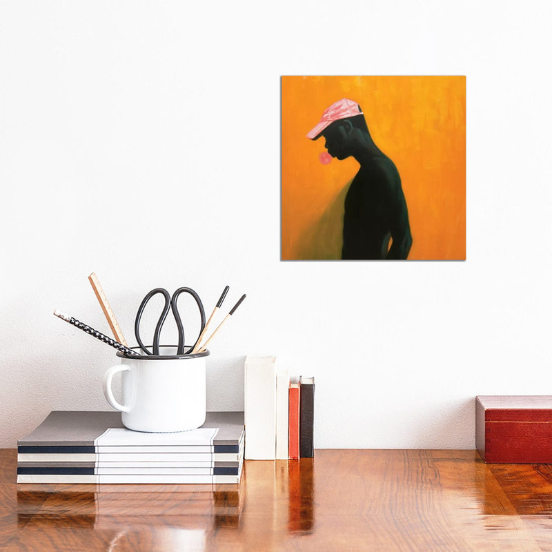 Time Moves Slow by Alexander Grahovsky - Wrapped Canvas Painting, 30.48 cm H x 30.48 cm W