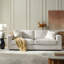 Canapé en mélange de duvet l 91,75 "Peter-430359668