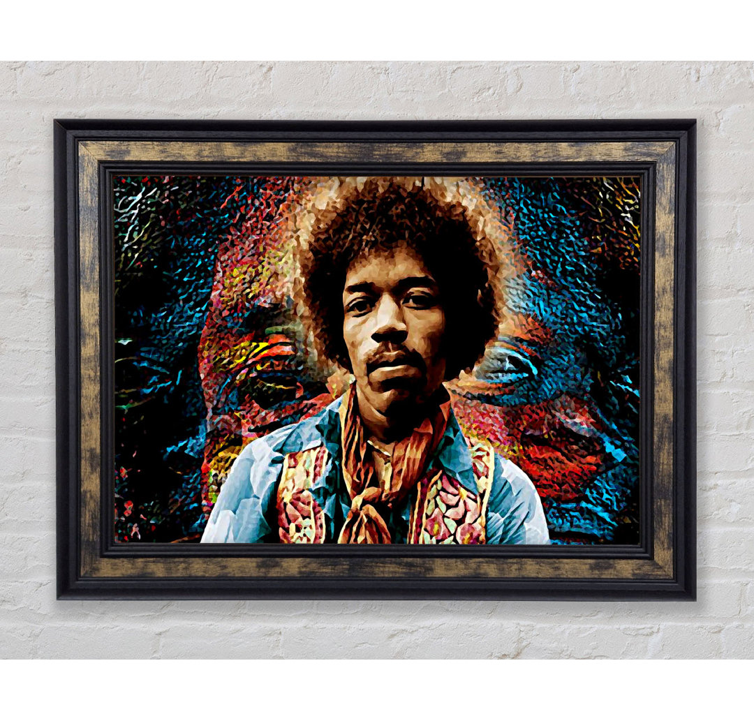 Jimi Hendrix Axis Bold as Love - Bilderrahmen Kunstdrucke