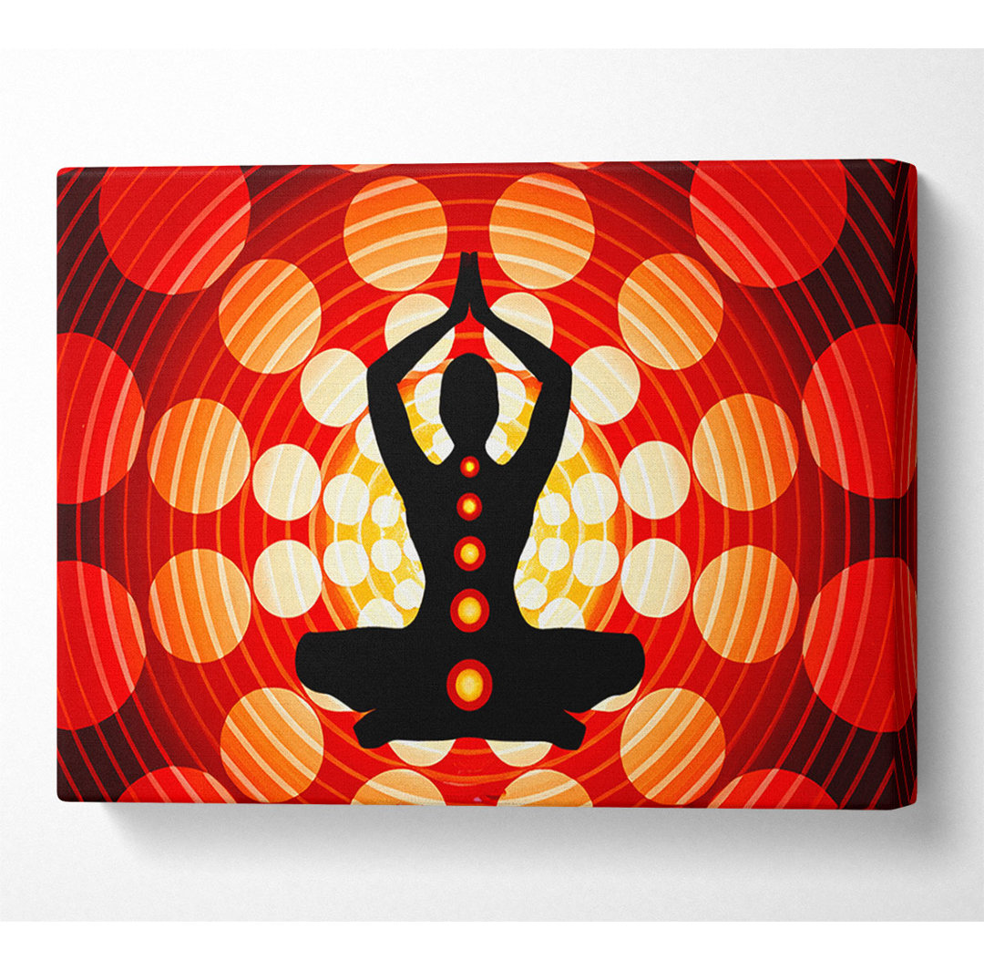 Chakras Body Balance - Kunstdrucke auf Leinwand - Wrapped Canvas