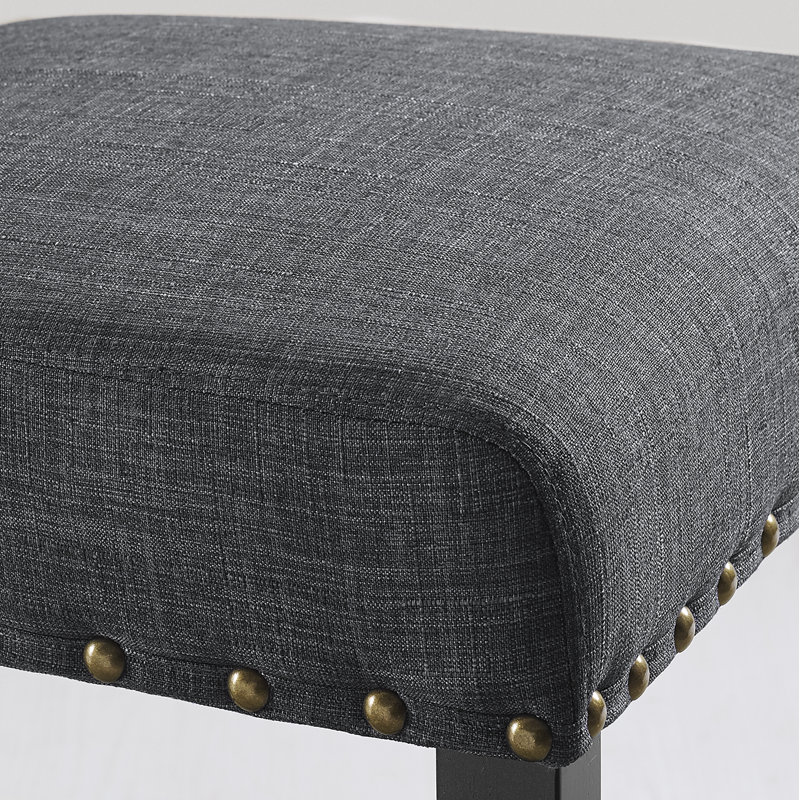 Athylia Dining Set, Gray, 7 Pieces: Table, 6 Chairs