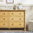 Vivienne Easy Assembly Solid Wood Spindle 6-Drawer Dresser-2141384382