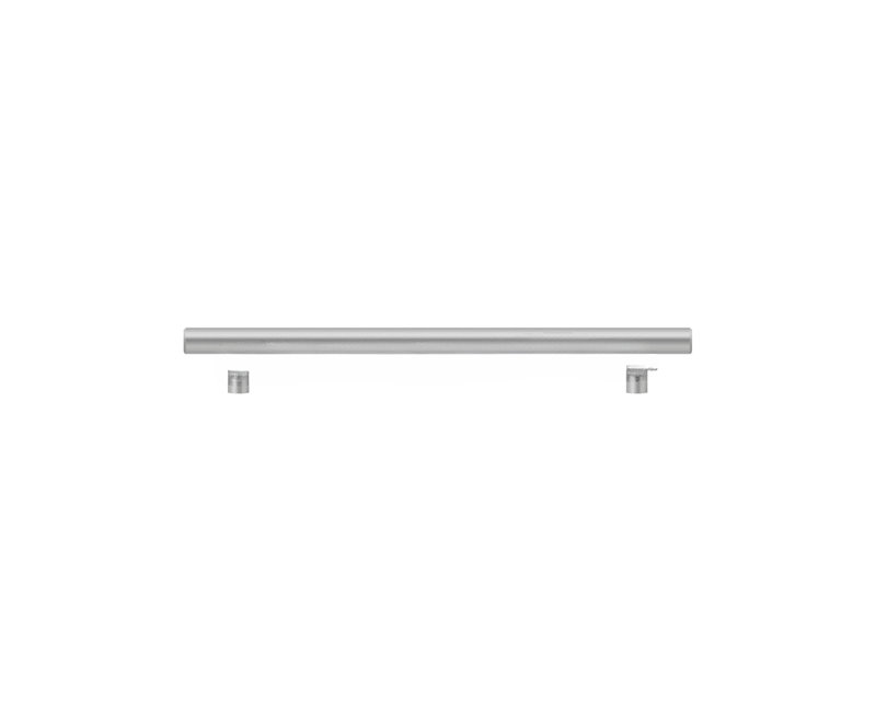 Poignée barre Deltana BP7500SS en acier inoxydable 9-3 / 4 po avec finition en acier inoxydable satiné de centre à centre de 7-9 / 16 po