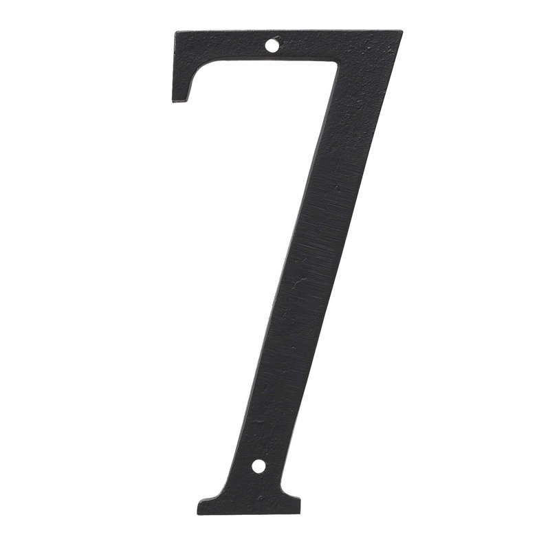 Numéro de maison classic, H 10 po x l 5 po, 7